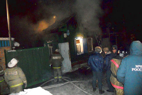 Пожар в частном доме по 6-ой Ремесленной