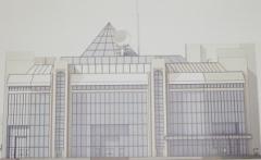 Первый проект торгово-офисного здания по улице Масленникова