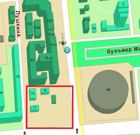 Карта (С) ООО "ДубльГИС", 2012