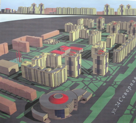 Проект жилокого комплекса по ул. 24-я Северная в Омске