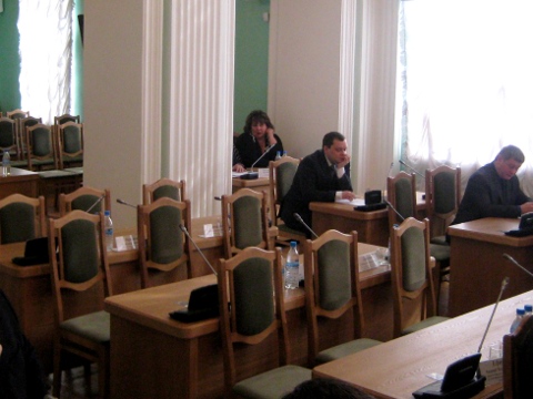 Коммунисты покинули свои места в Горсовете