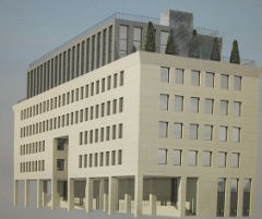 Эскиз застройки территории с домами по адресу Маяковского, 11 и 13