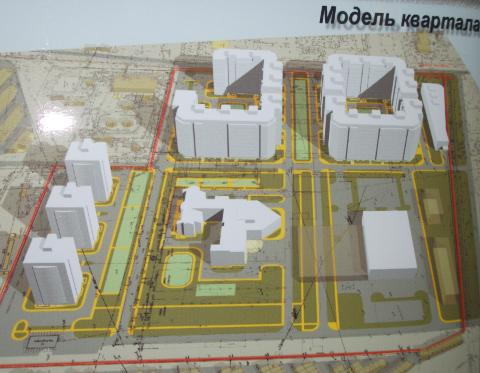 Проект застройки квартала по улице 1-й Красной Звезды
