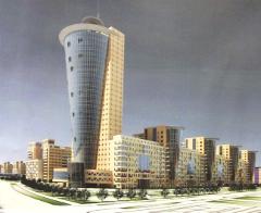 Проект жилого квартала на Левобережье Омска