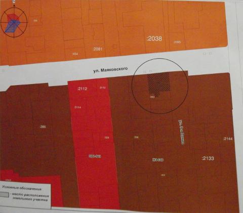 Участок для размещения общепита