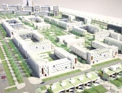 Эскиз застройки квартала по Черлакскому тракту