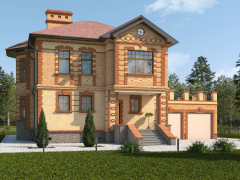 Стротельство домов в коттеджном поселке "Белояр" в Омской области