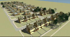 Проект Агродеревни в Омске, с сайта архитектурного ателье "РИМ"