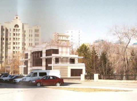 Проект кафе на улице Потанина в сквере 30-летия ВЛКСМ