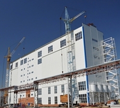 Комбикормовый завод в Омске