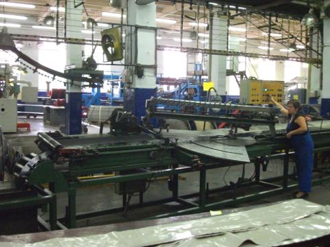 Цех легких шин завода "Омскшина"