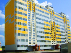 Дом на проспекте Космический в Омске