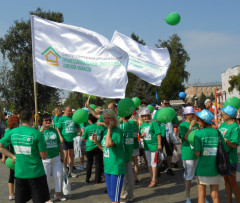 "Профессиональные риэлторы Омской области" на Сибирском международном марафоне