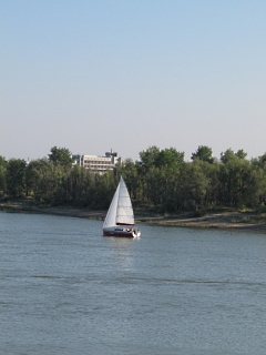 Вид на реку Иртыш в Омске