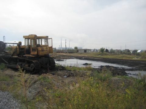 На объекте в поселке Степной