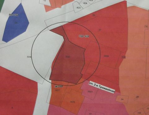 Карта застройки