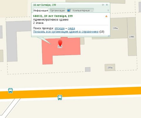 Карта застройки