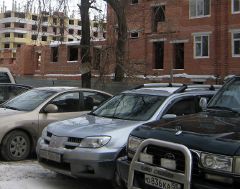 Автостоянка в Омске