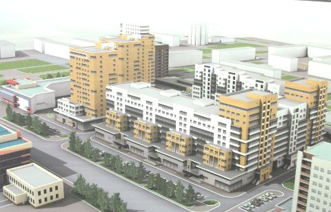 Эскиз-проект застройки жилого квартала