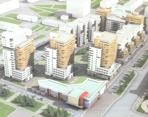 Эскиз-проект застройки жилого квартала