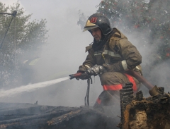 Пожары в Омске