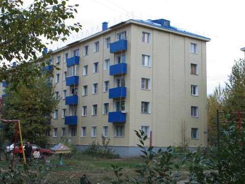 Микрорайон "Космос" в Омске