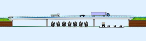 Реконструкция путепровода по ул. Торговой в Омске