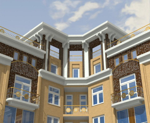 Проект административного здания СФ "Трест-5"