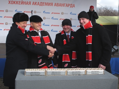 Алексей Миллер, Виктор Назаров, Антон Курьянов, Сергей Калинин Алексей Миллер, Виктор Назаров, Антон Курьянов, Сергей Калинин