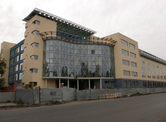 Реконструкция бывшей табачной фабрики в Омске, сентябрь 2007 год