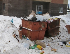 Мусор в Омске