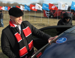 Акция "Я езжу по правилам" в Омске