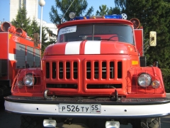 Пожары в Омске