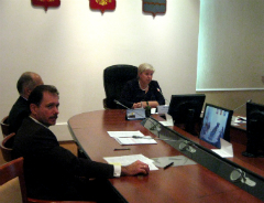 На презентации проекта