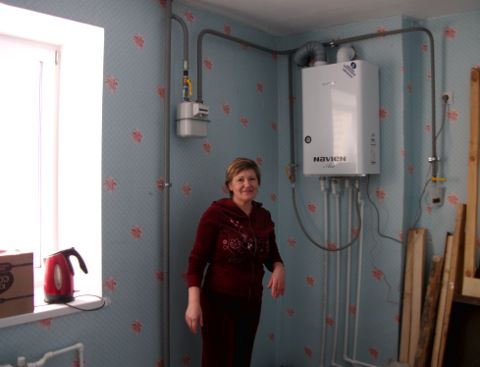 Дольщица в своей квартире дома №12 