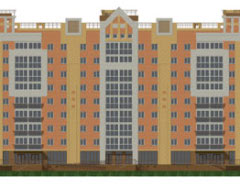 Проект дома по проспекту Космический в Омске