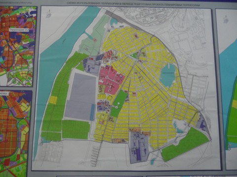 Существующий проект планировски Порт-Артура