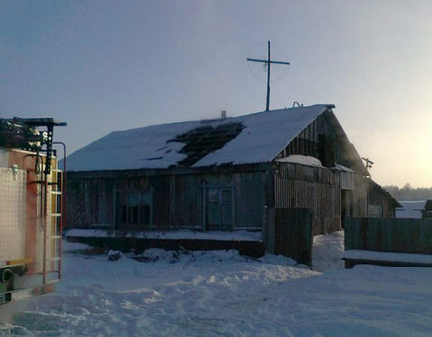 Пожар в Любинском районе Омской области 25.12.2012 Пожар в Любинском районе Омской области 25.12.2012