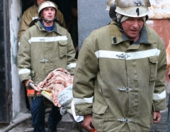 Пожары в Омской области