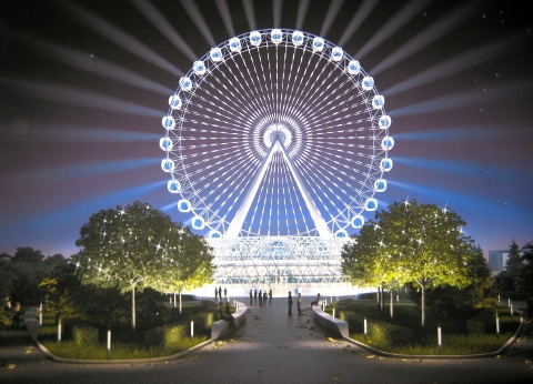Проект колеса обозрения в омске Проект колеса обозрения в омске