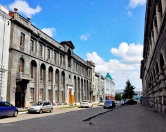 Здание по ул. Музейная - К. Либкнехта в Омске