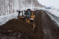 Строительство трассы Федоровка-Александровка