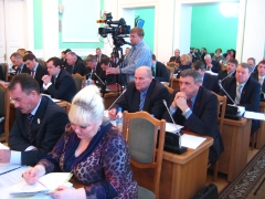 На заседании Горсовета