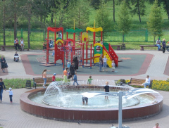 Детский городок в Омске