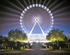 Проект колеса обозрения в Омске