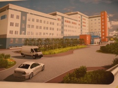 Проект поликлиники по проспекту Комарова в Омске