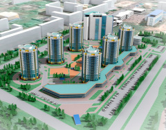 Проект жилого комплекса по улице 70 лет Октября в Омске