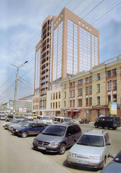 Проект гостиницы "На Маркса" в Омске