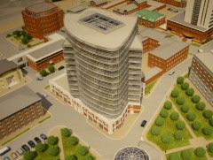 Проект бизнес-центра на ул. Щетинкина в Омске