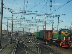 В районе конечной остановки общественного транспорта по улице 3-я Железнодорожная